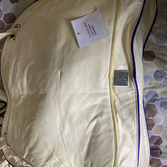NWT KOOBA BAG. Cream very soft leather. 17H x 13W. - Picture 3 of 6
